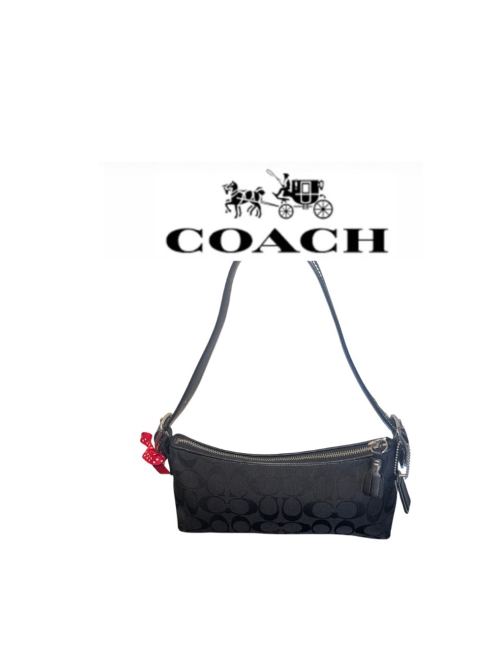 Coach Vintage East West Baguette Shoulder Bag